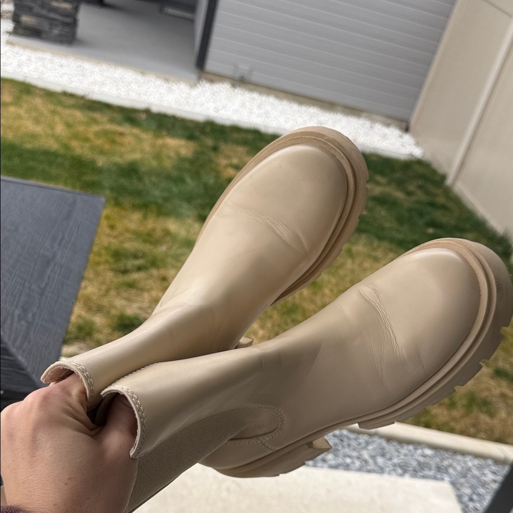 H&M Beige Ankle Booties - Picture 5 of 6